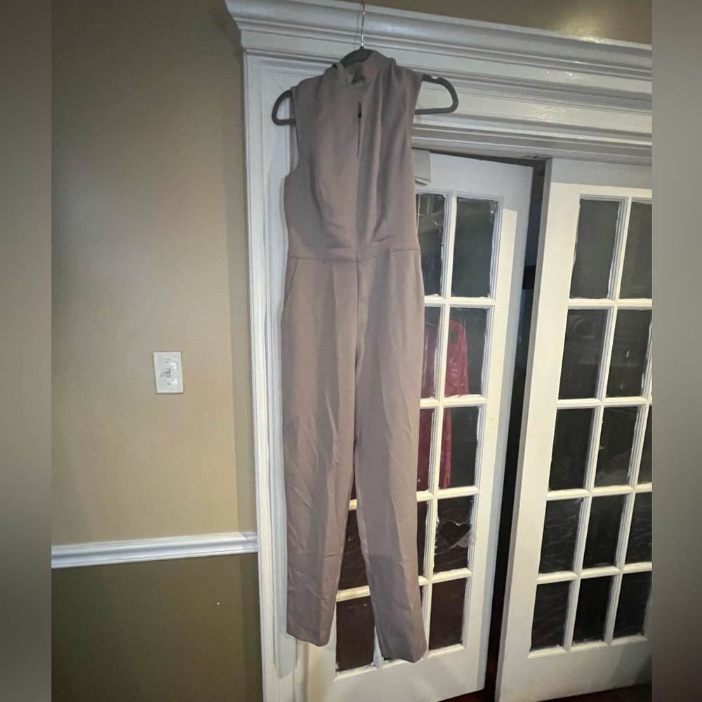 EAC backless jumpsuit size 6 very elegant worming once